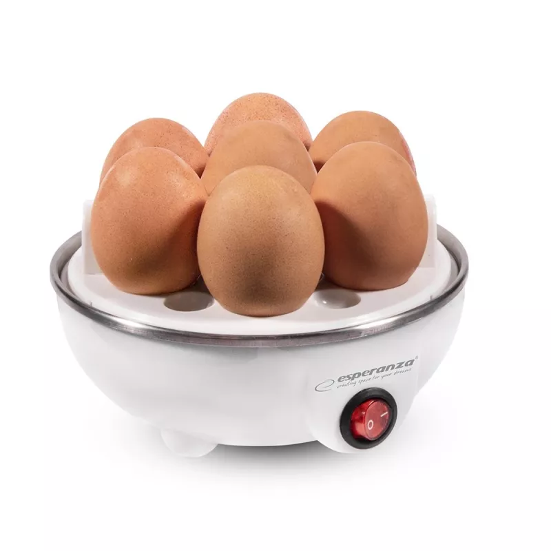 Esperanza EKE001 huevera 7 huevos 350 W blanca