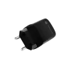 Cargador con cable para dispositivos móviles NATEC NUC-2141, 30W, USB-C PD 3.0 + USB-A QC 3.0, 110–240V, negro
