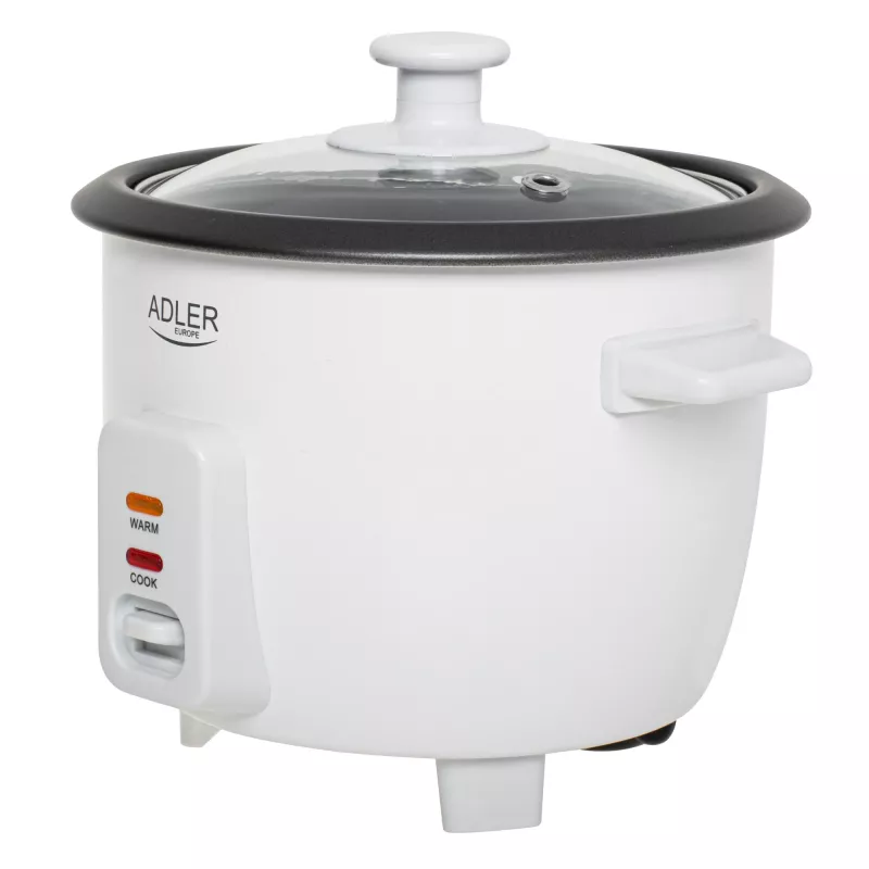 Adler AD 6418 olla arrocera negra, acero inoxidable 1000 W