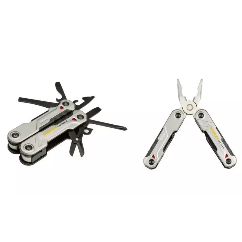 Multiherramienta Stanley FATMAX T16 negro acero inoxidable