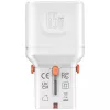 Cargador de viaje World 65W USB-C + USB-A blanco