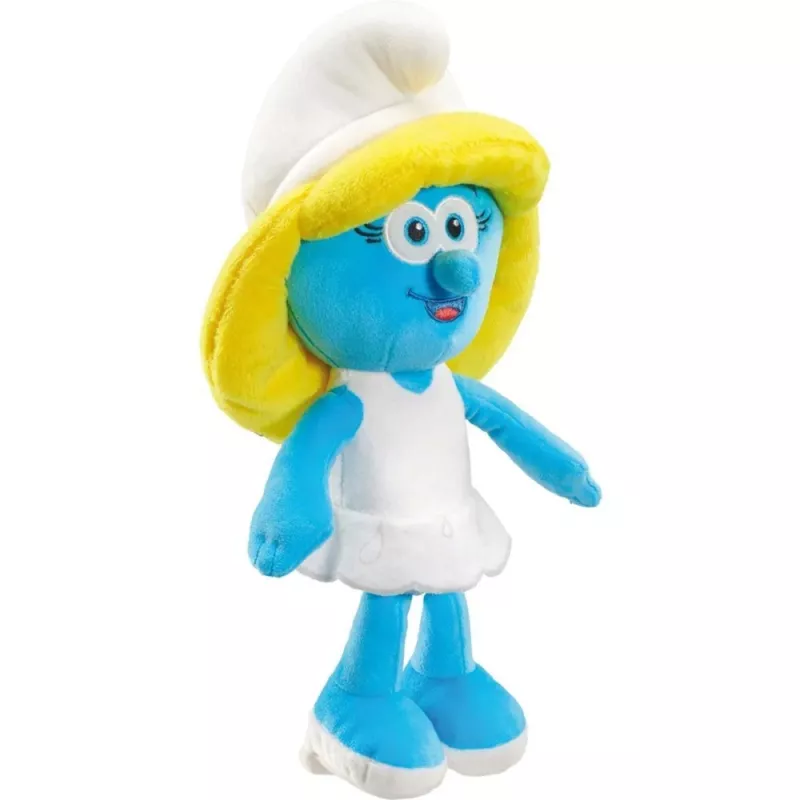 Peluche schmidt spiele Pitufina (Los Pitufos) – figura suave de peluche, aprox. tamaño estándar