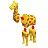 Popular Playthings Magnetic Mix or Match Animals multicolor