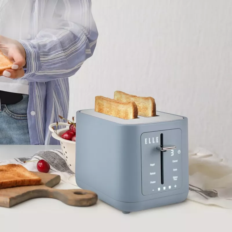 Tostadora Elle EKTTP201BUEU azul — tostadora eléctrica de 2 rebanadas
