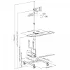 Carrito multimedia Maclean MC-793