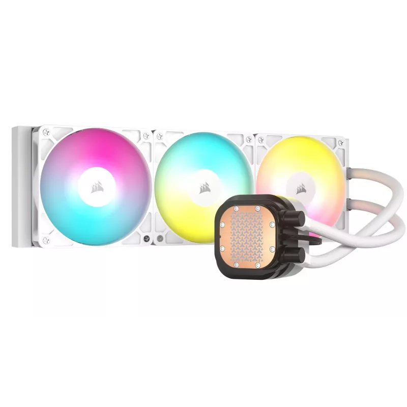 Refrigeración líquida todo en uno Corsair NAUTILUS 360 RS ARGB 1700 RPM blanco