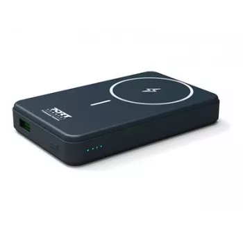 Batería externa Port Designs 907005 10000 mAh carga inalámbrica Negro