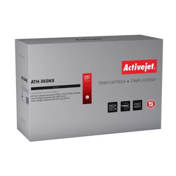 Tóner Activejet ATH-360NX (sustituto de HP 508X HP508X CF360X; Supreme; 12500 páginas; negro)