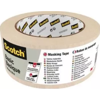 3M 7100210914 50 m cinta de enmascarar multiusos apta para interior beige