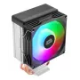 TACENS Mars Gaming MCPU-X3 90 PWM disipador de CPU, TDP de 190 W, negro
