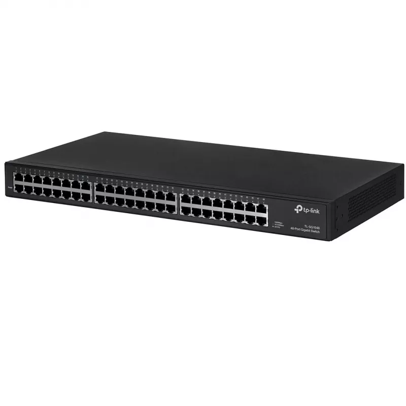 TP-Link TL-SG1048 no gestionado Gigabit Ethernet (10/100/1000) 1U negro