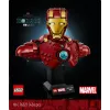 Set de construcción LEGO Marvel Super Heroes Iron Man MK4 modelo 3D, 436 piezas, incluye 1 minifigura, para 18+