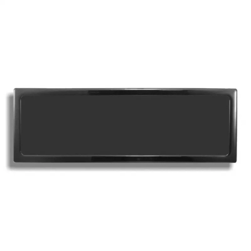 Filtro antipolvo DEMCiflex Triple 120mm O/D para aberturas de ventilación de PC, negro, 120×360 mm