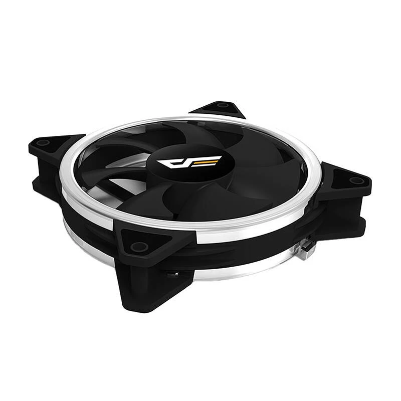Ventilador darkFlash DR12 PRO 12 cm negro 1200 rpm rodamiento hidráulico