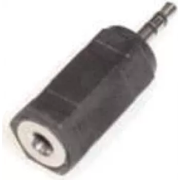 Empalme de cable e+p GS 34 2,5 mm estéreo (M) a 3,5 mm estéreo (H) negro