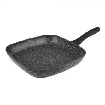 Sartén de parrilla Salter BW10702BRMFOB 28 cm Megastone con Thermo Collar