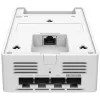 Punto de acceso inalámbrico TP-LINK EAP775-Wall 9300 Mbit/s, Tri-Band 2.4/5/6 GHz, 5x RJ-45, PoE, blanco