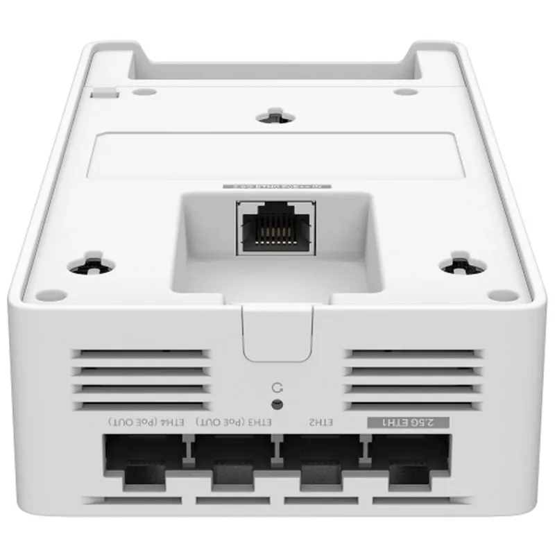 Punto de acceso inalámbrico TP-LINK EAP775-Wall 9300 Mbit/s, Tri-Band 2.4/5/6 GHz, 5x RJ-45, PoE, blanco