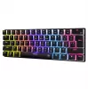 Teclado gaming White Shark GK-2202 Ashiko 2 negro/rojo distribución US