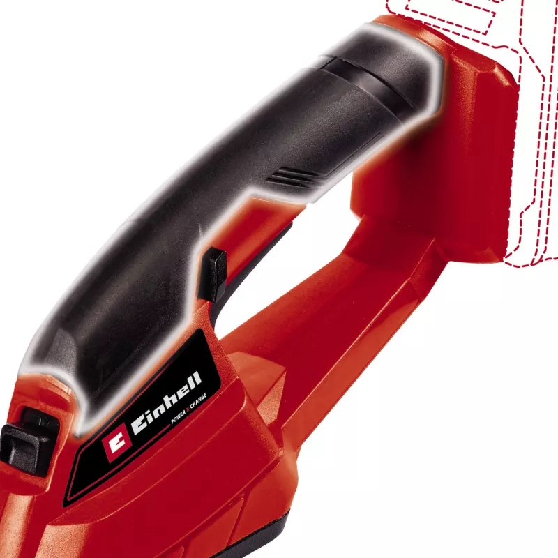 Tijera cortacésped a batería Power X-Change GC-CG 18/1 Li-Solo, 18 voltios (roja/negra, sin batería ni cargador)