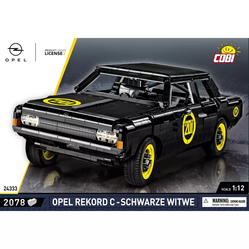Set de construcción Cobi Opel Rekord C, coche de plástico, 2078 piezas, edad 10+