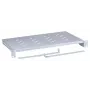 Bandeja para rack LANBERG AK-1004-S — 1U 19 pulgadas gris, 483 mm de ancho, 300 mm de profundidad, capacidad 25 kg