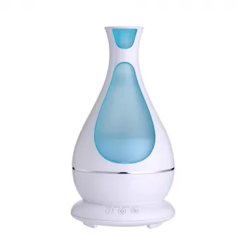Difusor de aroma Minimu con luz LED, 400 ml, blanco
