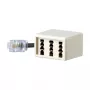 METZ CONNECT BTR - adaptador telefónico - RJ-45 (M) - TAE-NFN (H) - 10 cm (130450440101-E)