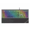 iBox Aurora K-5 Teclado USB QWERTY Plata