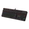Teclado mecánico ART KLART AK-51 con switches Blue, diseño compacto