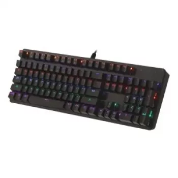 Teclado mecánico ART KLART AK-51 con switches Blue, diseño compacto