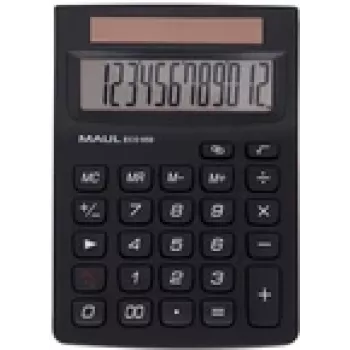 MAUL ECO 650 funda para calculadora básica negra (7268690)