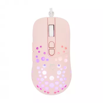Ratón White Shark GM-9004 Tristan-2 rosa RGB USB