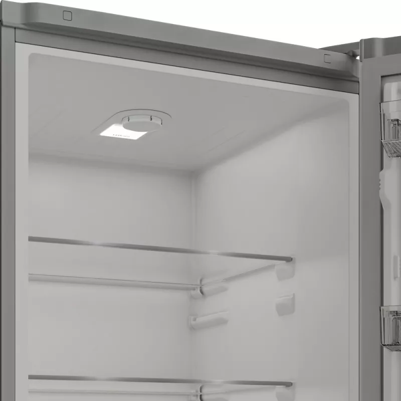 Frigorífico INDESIT | INKS 1401 S4E1 | Clase de eficiencia energética E | Independiente | Combi | Altura 202,5 cm | Capacidad útil frigorífico 266 L | Capacidad útil congelador 120 L | 38 dB | Plata