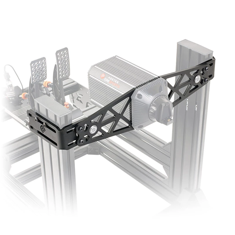 Soporte de montaje Asetek SimSports Acero Negro 135x535x168mm