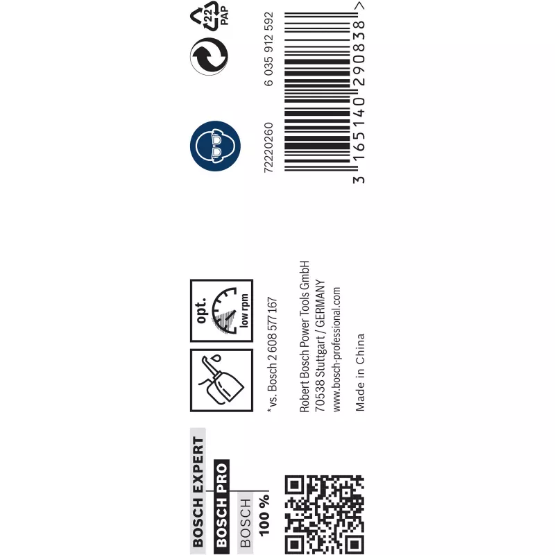 Brocas para metal Bosch HSS-G, Ø 13 mm, 5 uds.