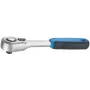 Gedore 1703749 llave de carraca reversible, 1/4 in, 127 mm