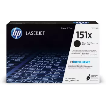 Consumible de impresora HP W1510X negro