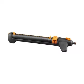 Aspersor Fiskars 1027028 Aspersor oscilante negro, naranja