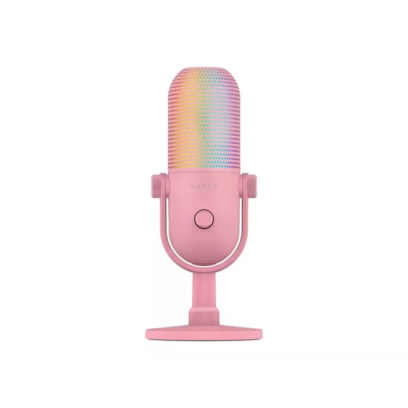 Micrófono para PC Razer Seiren V3 Chroma rosa