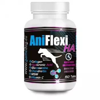 GAME DOG AniFlexi HA - Complemento alimenticio para perros - 150 comprimidos