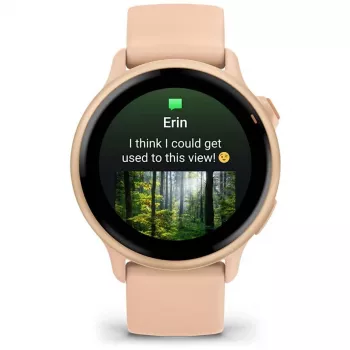 Garmin vívoactive 6 3,05 cm (1,2) AMOLED 42 mm Digital 390 x 390 píxeles Pantalla táctil Rosa Wi-Fi GPS (satélite)