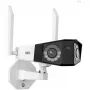 Reolink Duo Series W730 - Cámara Wi-Fi exterior 4K, doble objetivo, visión panorámica de 180°, detección de personas/vehículos/animales