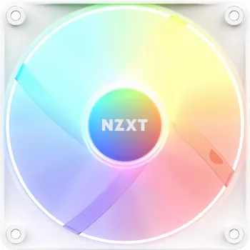 Ventilador de caja NZXT F120 RGB Core 120 mm ARGB - blanco