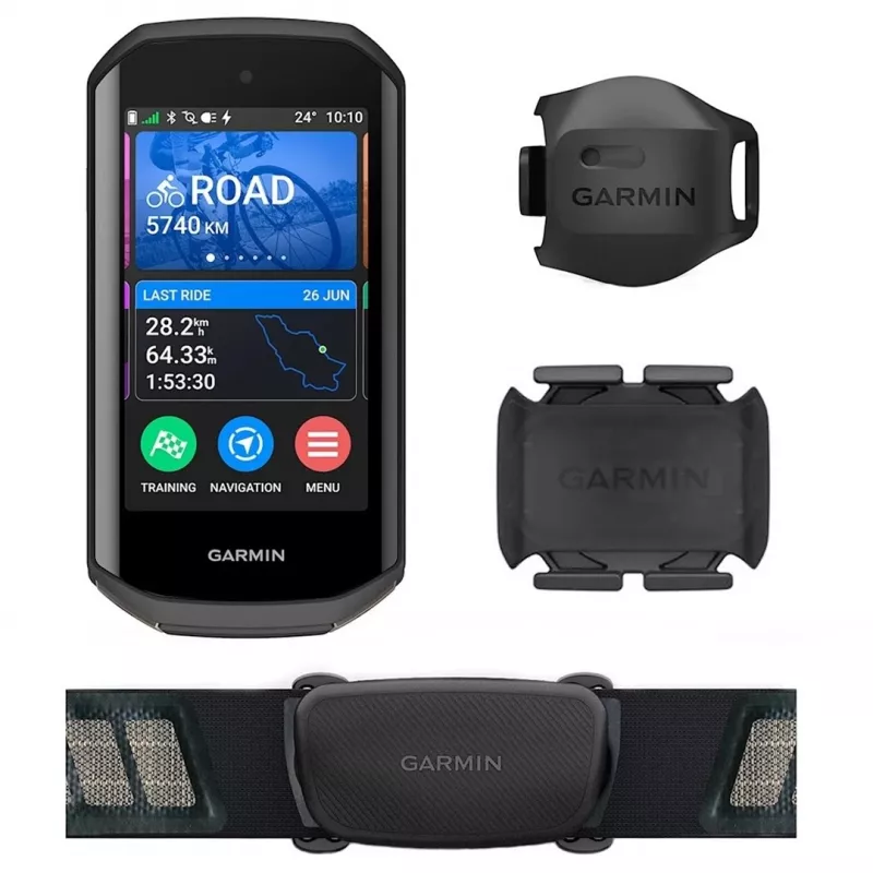 Ciclocomputador GPS GARMIN Edge 1050, Pantalla de 3,5 pulgadas, Negro