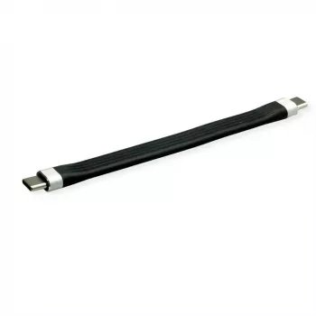 ROLINE 11.02.9054 cable USB 0,11 m USB 3.2 Gen 2 (3.1 Gen 2) USB C negro (11.02.9054)