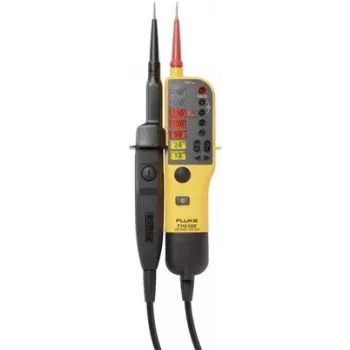 Comprobador de tensión/continuidad FLUKE T110 con carga conmutable (versión VDE) FLUKE-T110 (4093088)