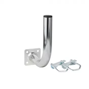 Extralink Asa de balcón L200 200mm con abrazaderas en U M8 acero galvanizado