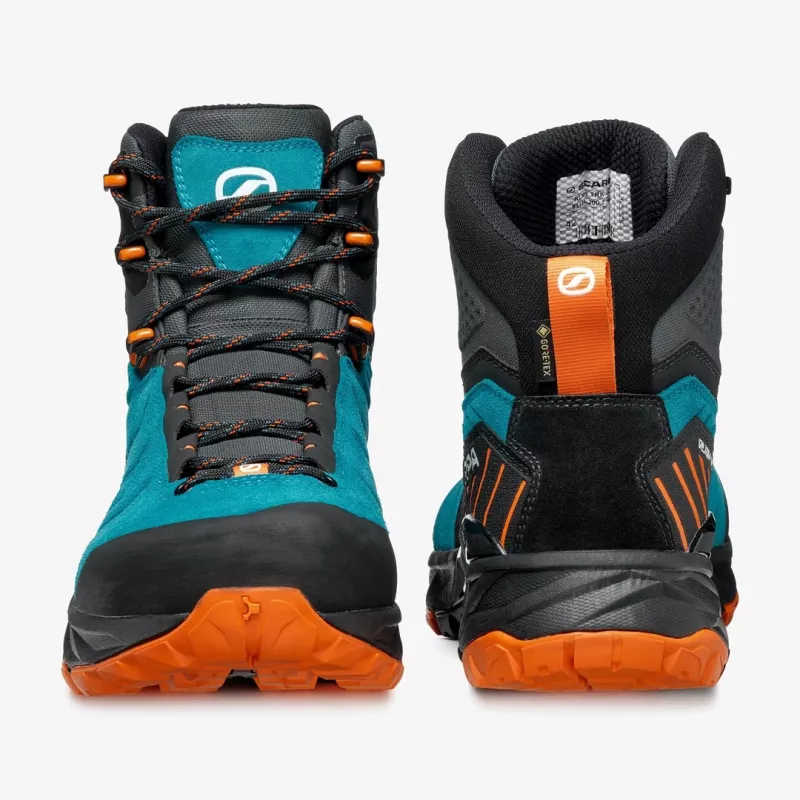 Zapatos SCARPA rush trk gtx-pagoda blue-mango-42