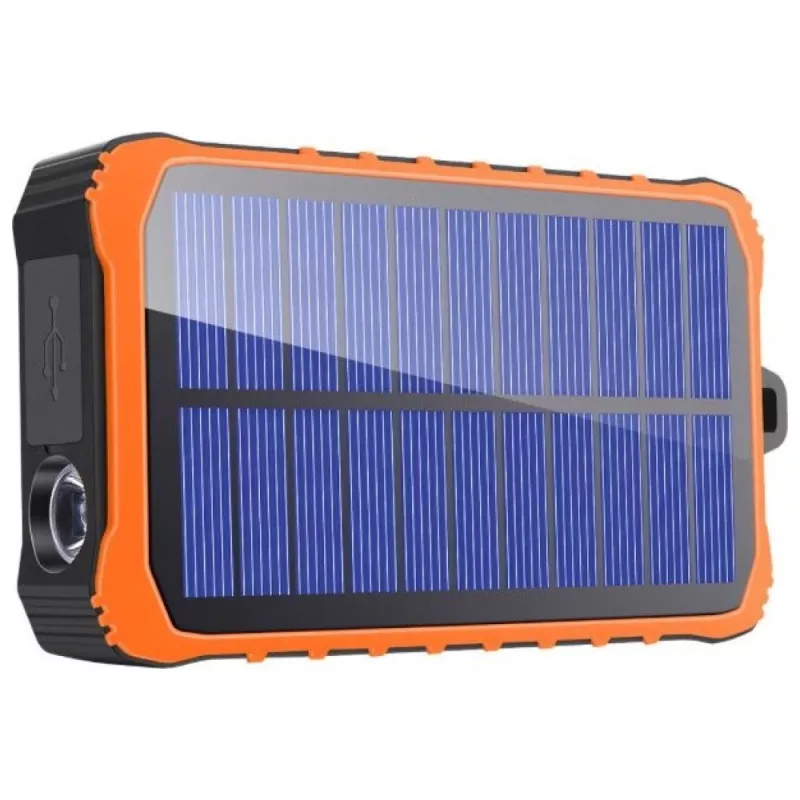 Batería externa Propper Solar 12000mAh gris